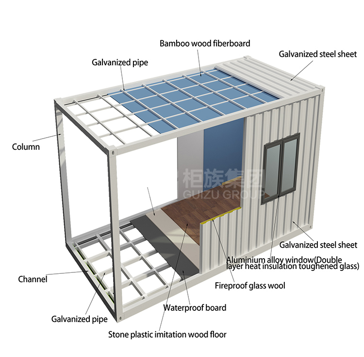 Container medical house