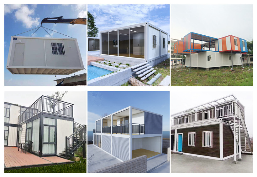 Prefabricated detachable container houses