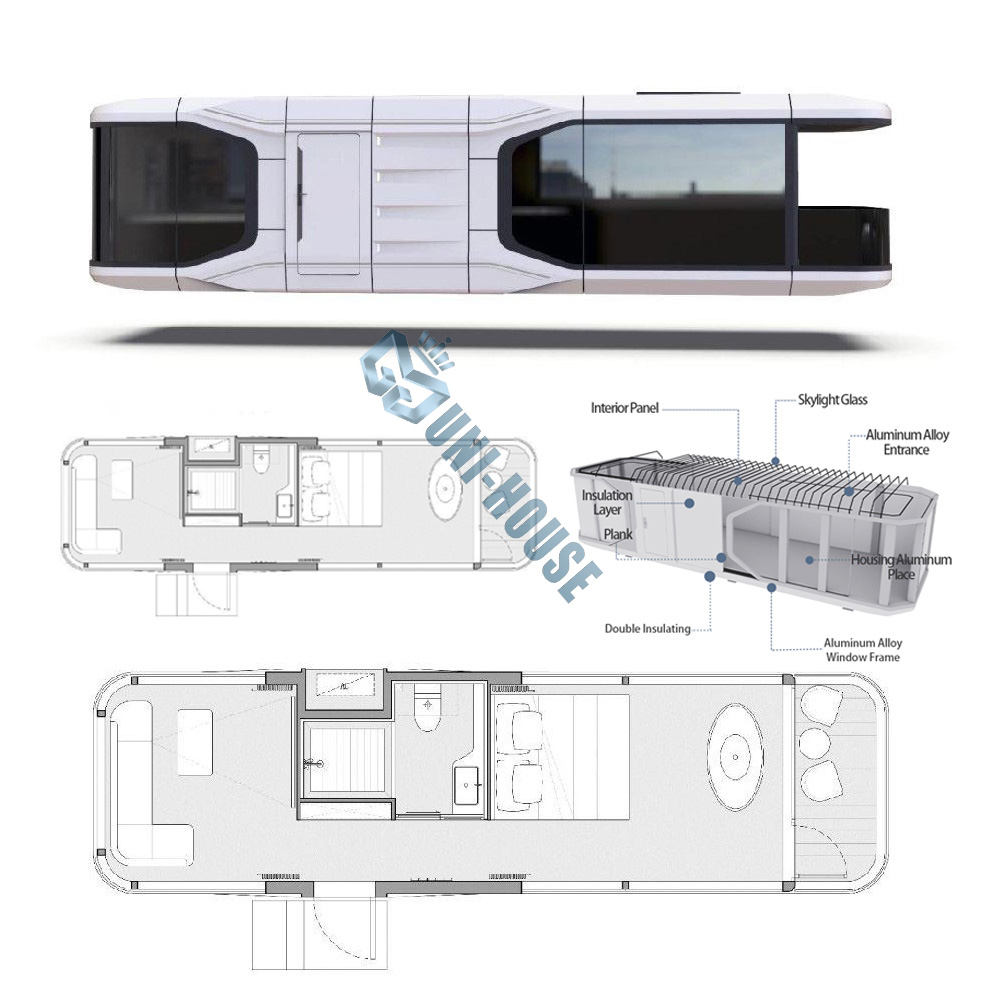 Modulares Raumhaus