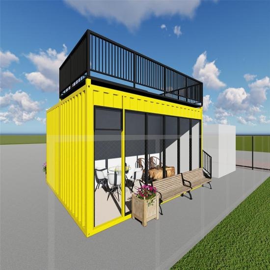 Two storey container shop