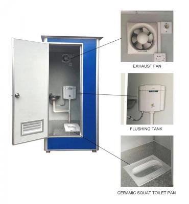 Low Price Mobile Toilet Customized Home Portable Bathroom zu verkaufen
