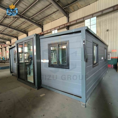 Prefab modular  20 ft folding expandable container houses zu verkaufen
