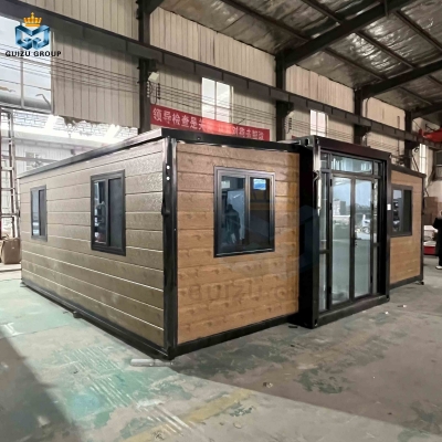 Portable  prefab  Steel Structure foldable expandable container house zu verkaufen
