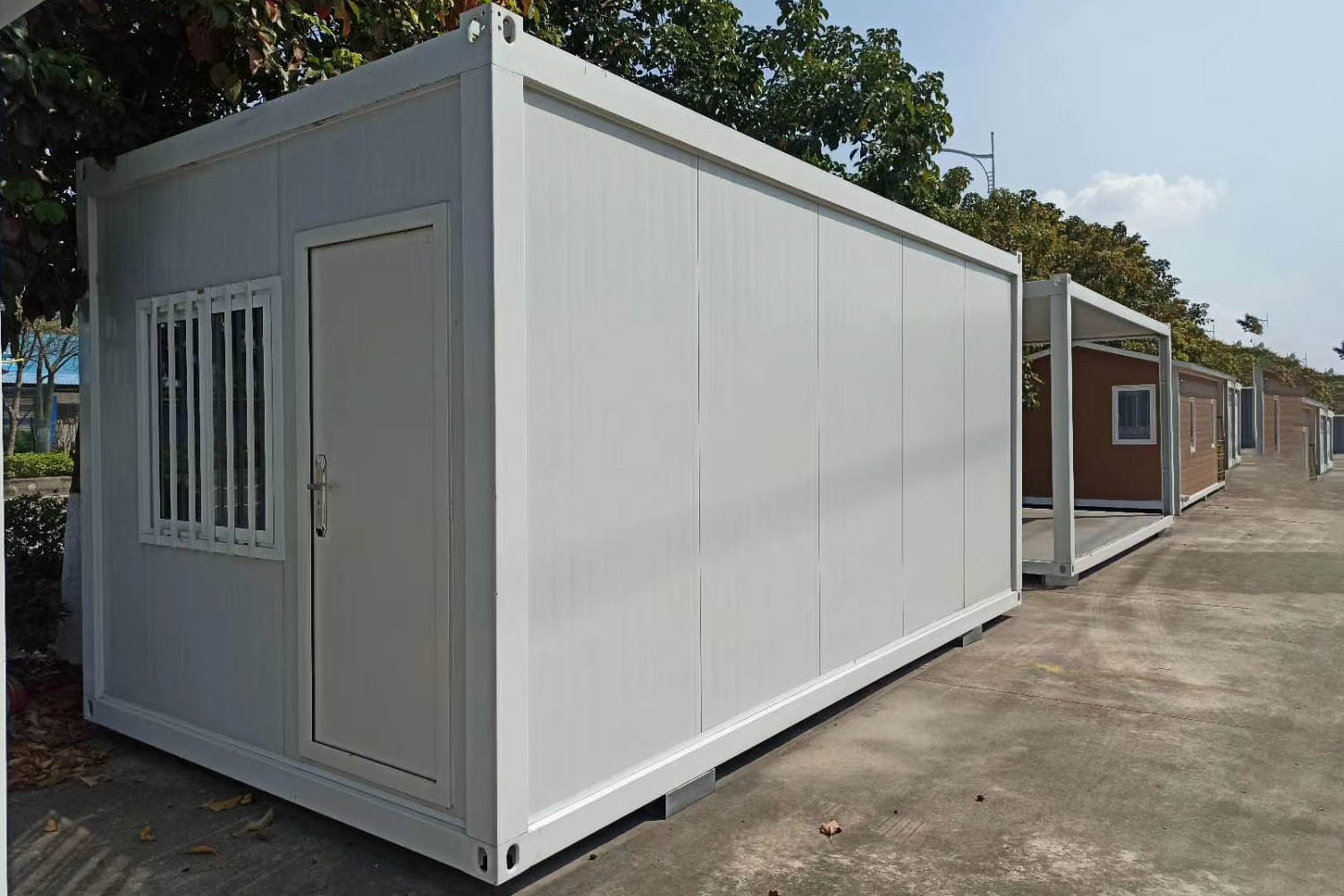 multifunktionales 20-Fuß-Flatpack-Containerhaus
